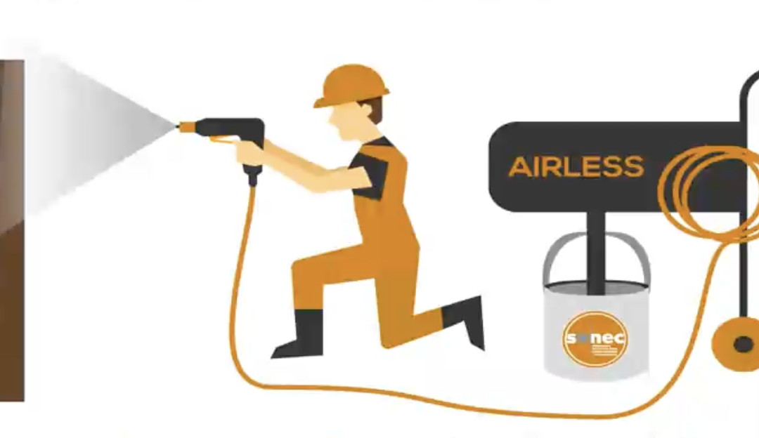 La Elección de Máquinas Airless para Proyectar Membranas Acústicas Sonec